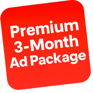 Premium 3 Month Ad Package