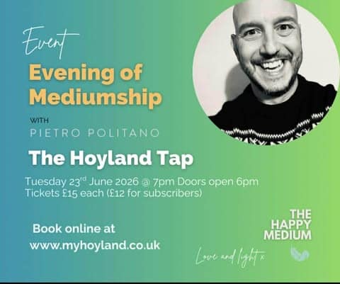 Evening of Mediumship with Pietro Politano!